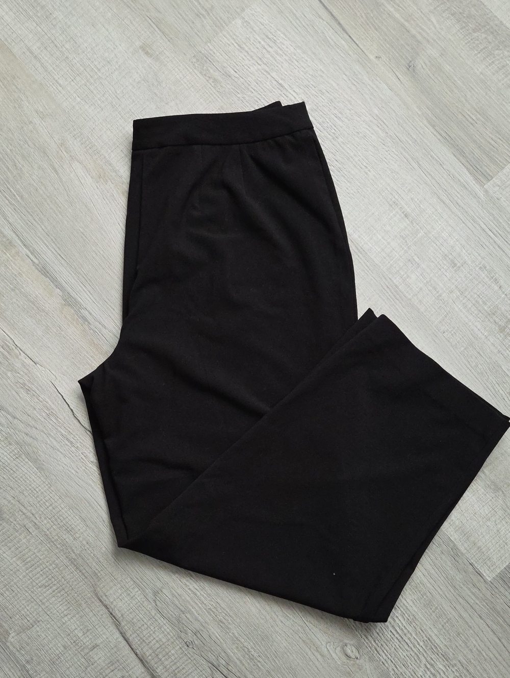 Emma James Black Stretch Dress Trousers Size 16